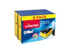 Vileda Glitzi Plus 8 darabos csomag súrolószivacsokkal.