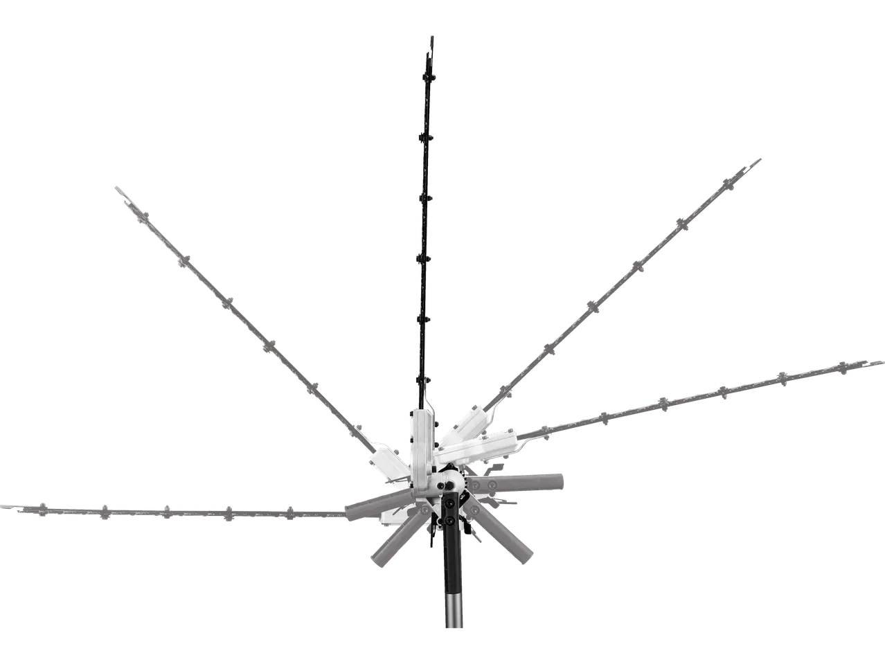 Unitate combinată pe benzină PARKSIDE® 4 în 1 cu accesorii multiple.