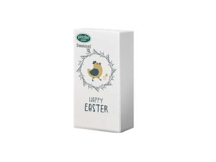 Húsvéti textilhatású szalvéta*