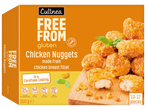 Culinea: Nuggets de frango sem glúten, 13-17 peças.