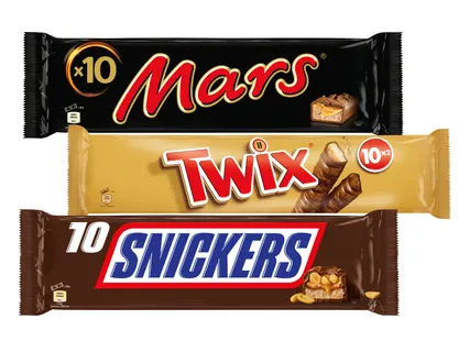 Snickers/Twix/Mars