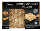 Tiramisu Deluxe de caramelo e Speculoos: sobremesa ao estilo italiano com caramelo e biscoitos Speculoos.