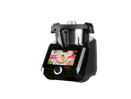 Robot de bucătărie SILVERCREST® KITCHEN TOOLS Monsieur Cuisine Smart, negru, cu ecran tactil.