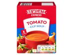 Newgate Express tomato cup soup: 4 sachets.
