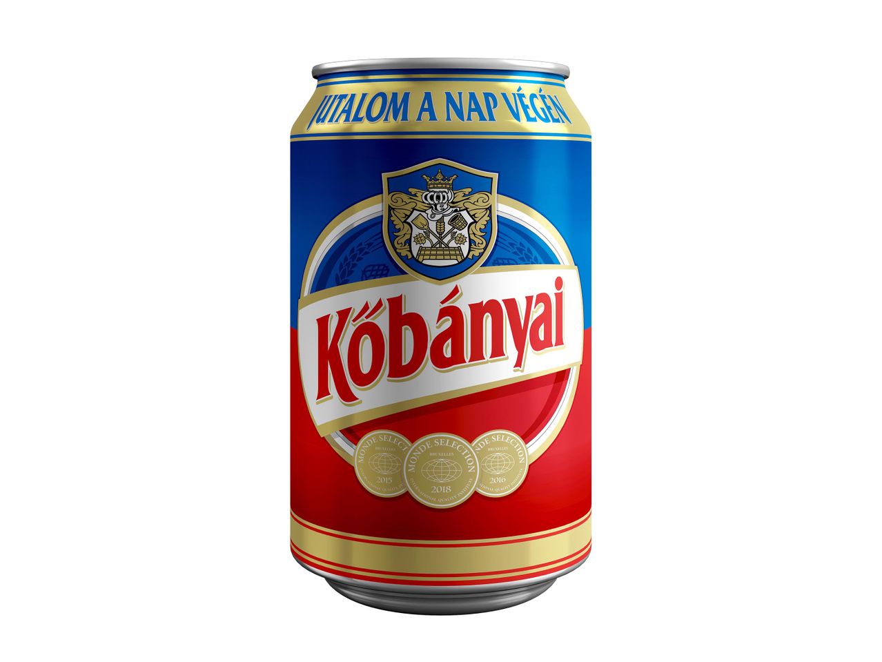 Kobányai sör konzervdoboz.
