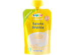 Lupilu Organic Banana Brekkie pouch for babies 6+ months, no added sugar.