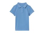 Girls’ Blue School Polo Shirts - 2 Pack