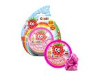 Cute Strawberry-themed Gooey Playdough in pink container.