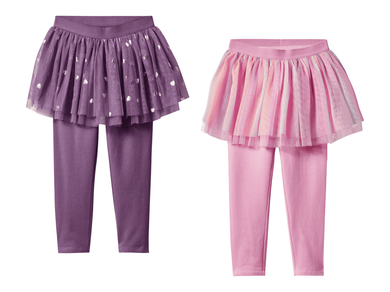 Lasten tyllihame ja lämpöleggingsit