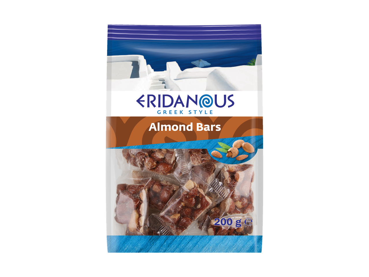 Eridanus amandelrepen, Griekse stijl.