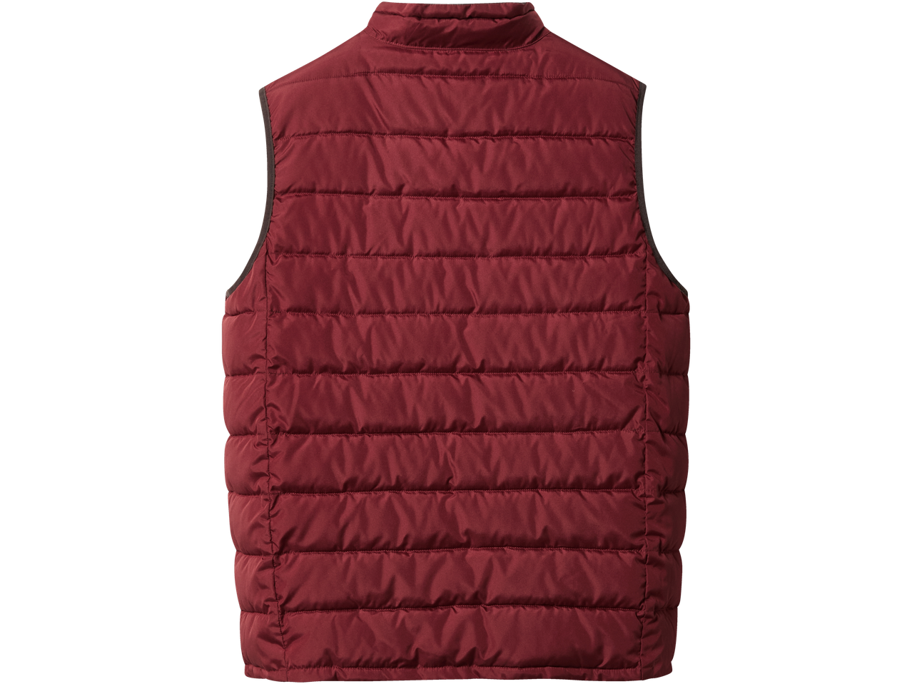 Esmara meeste pööratav tepitud vest, tumepunane