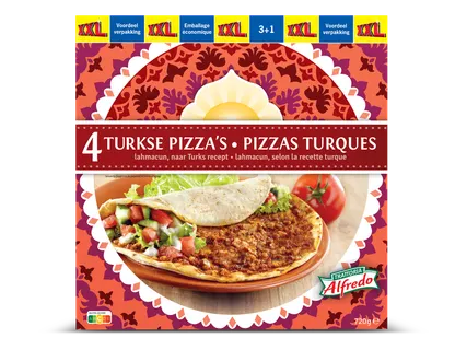 Turkse halal pizza