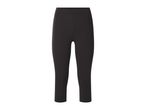 Black women's capri leggings