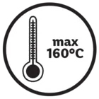 max. 160 C
