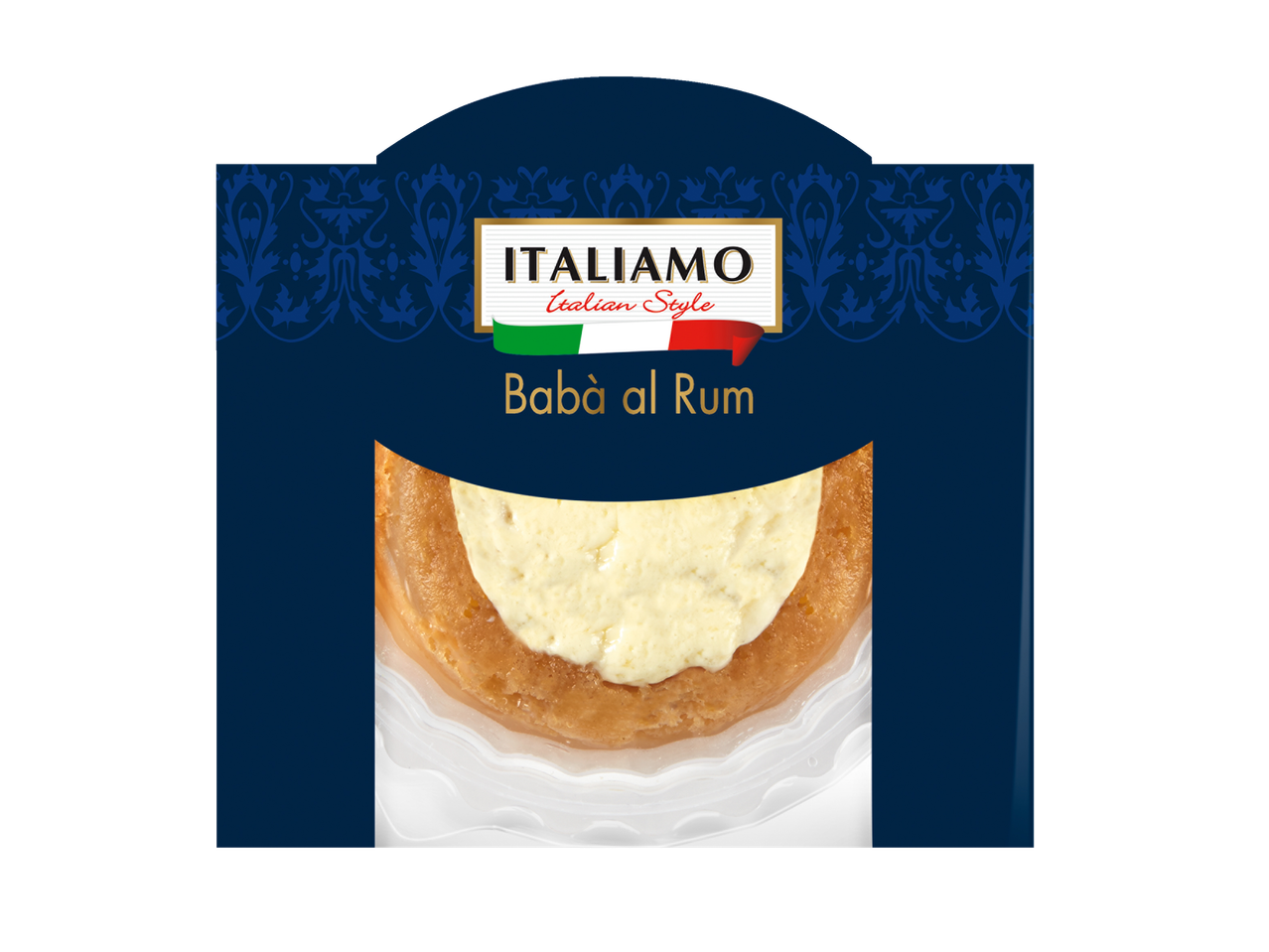 Prăjitură Babà al Rum Italian Style de la Italimo.