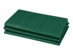 Folded green garden furniture protective cover