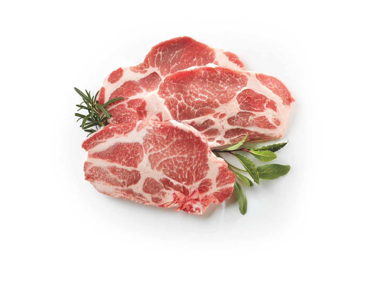 Go to full screen view: Pork Collar Chops - Image 1