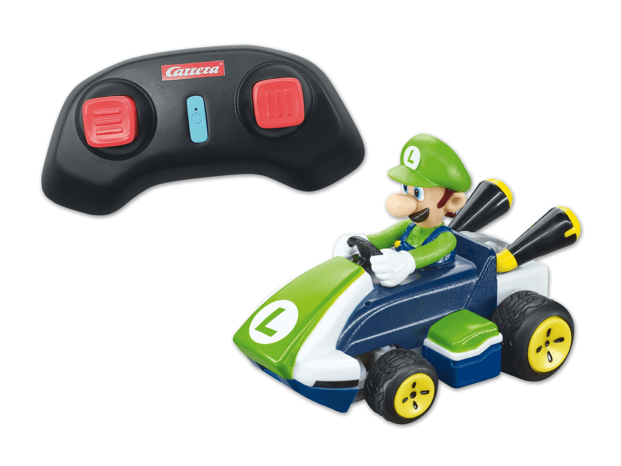 Luigi-Kart mit Fernbedienung von Nintendo.