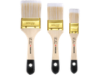 Three Parkside paintbrushes: 60mm, 50mm, 30mm.