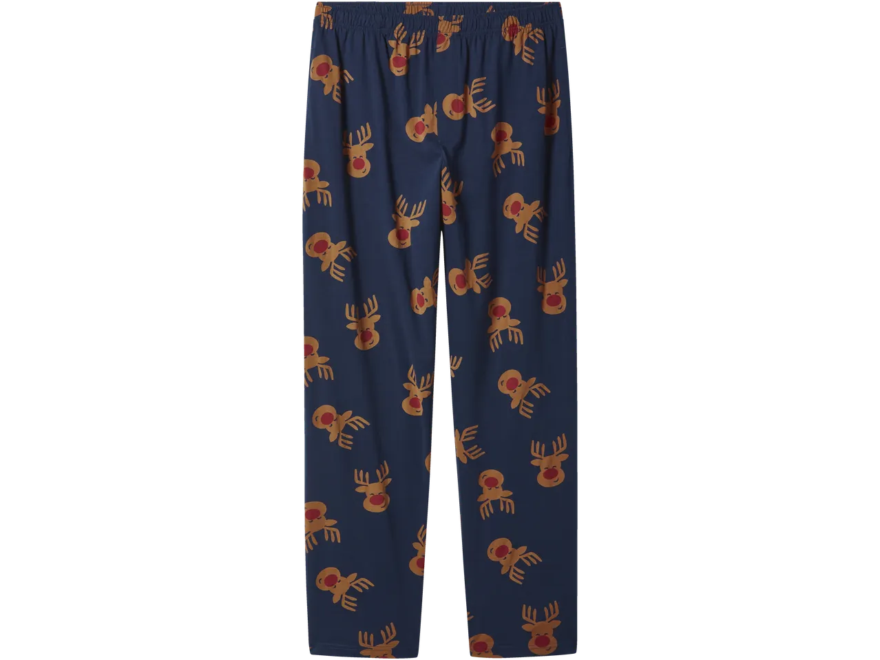 Esmara sinised jõulupõhjapõdramustriga pidžaamapüksid.