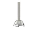 Stainless steel immersion blender shaft with a protective bell
