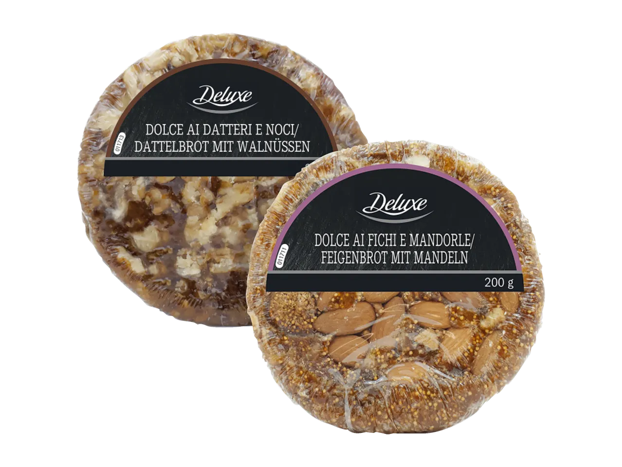 Specialità di fichi con mandorle o di datteri con noci