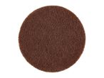 Brown abrasive scouring pad
