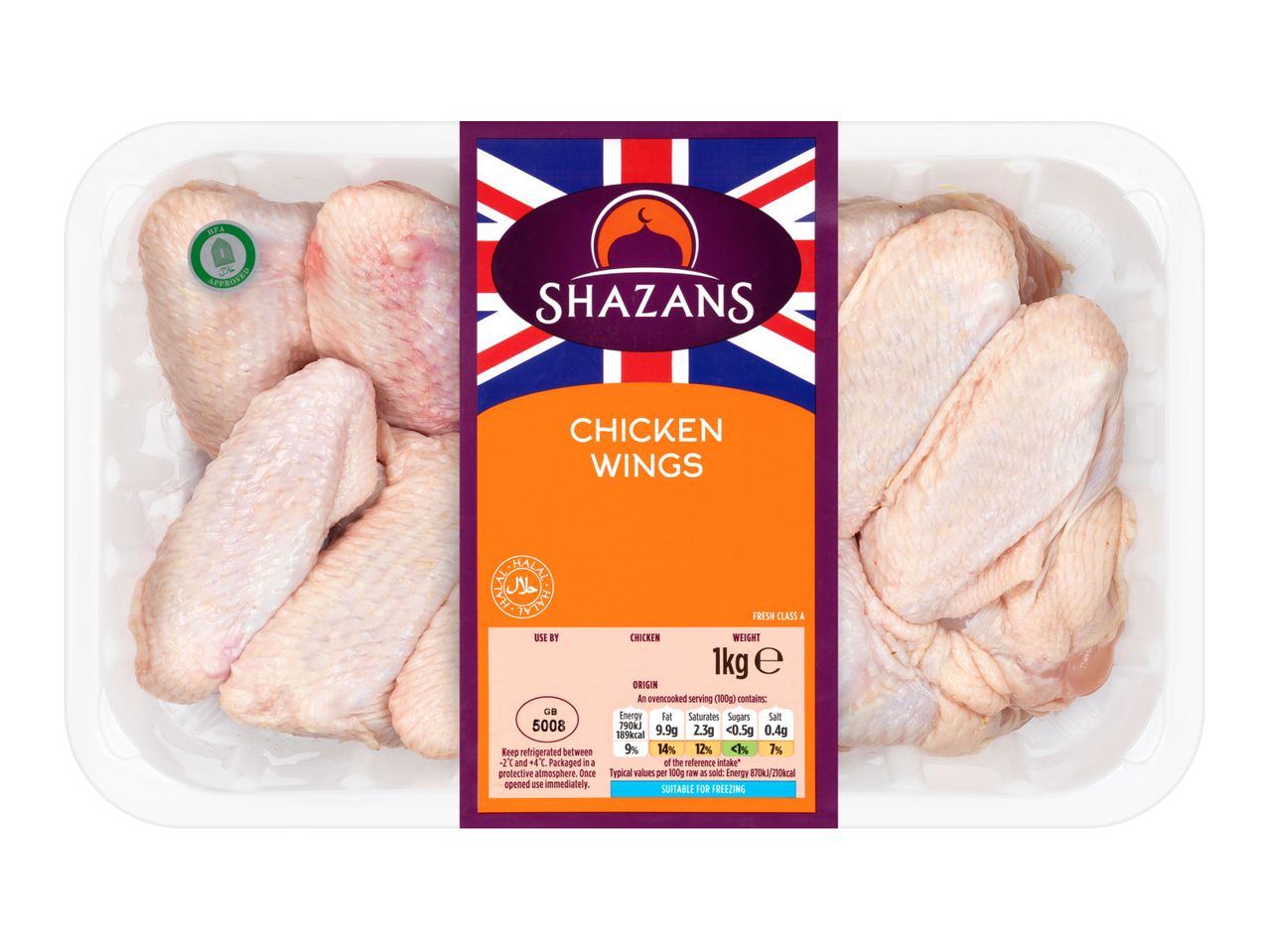 Go to full screen view: Shazans Chicken Wings - Image 1