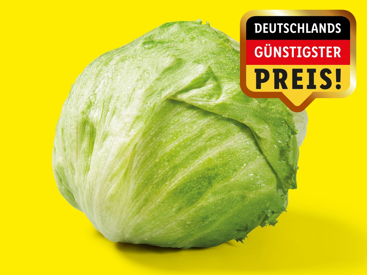 Gehe zu Vollbildansicht: Deutscher Eisbergsalat - Bild 1
