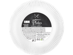 20 wegwerp papieren borden, 23 cm doorsnee, van Lidl.