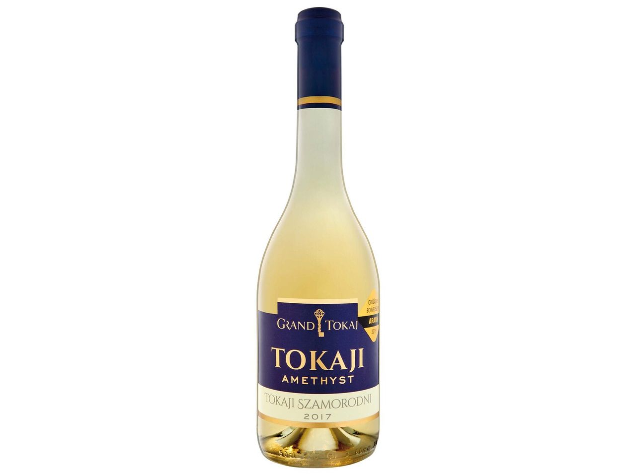 2017-es Tokaji Amethyst Szamorodni bor.
