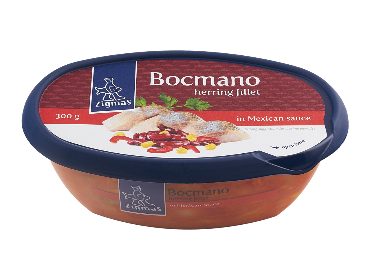 Heeringafilee Mehhiko kastmes, 300 g