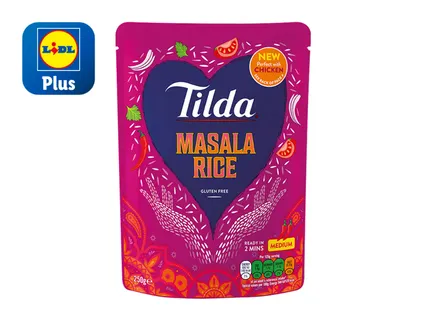 Tilda Masala Basmati 250g £0.99 In store from 22.05