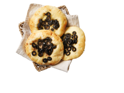 Fokačija su juodosiomis alyvuogėmis, 130 g