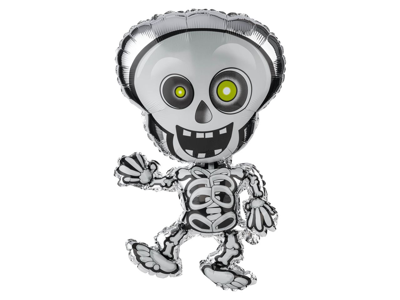 Ballon squelette en aluminium pour Halloween