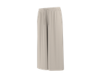 Calças culotte ESMARA para senhora em bege claro com cordão na cintura