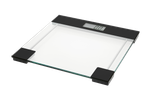 Cien BEAUTY Glass Bathroom Scales with a digital display showing '0.0 kg'