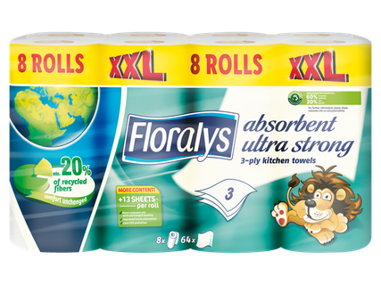 FLORALYS Keukenpapier 3-lagig XXL