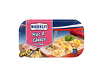 McEnnedy Mac & Cheese met ham, 1000g, in een ovenschaal, ovenklaar.