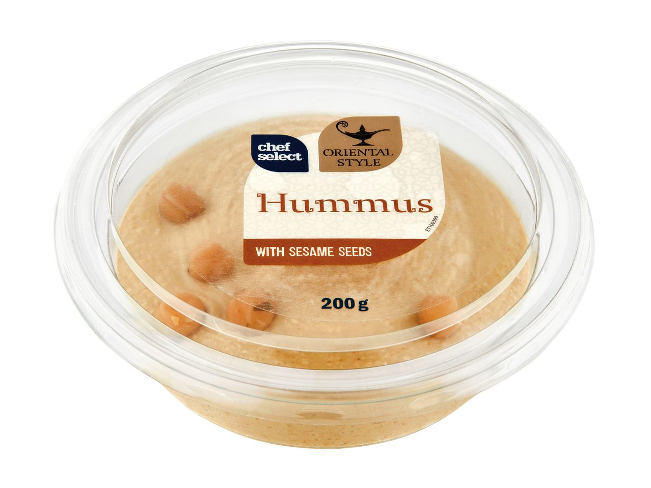 Chef Select humusz, keleti stílus, 200g, szezámmaggal.