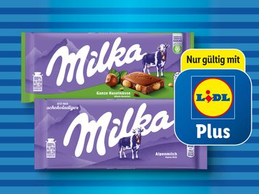 Milka Tafelschokolade/Milkinis