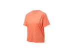 Tricou sport Crivit portocaliu, mâneci scurte.