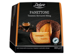 Deluxe Panettone su Tiramisu skonio įdaru, 800g, su kavos puodeliu.