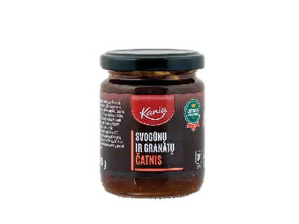 Svogūnų ir granatų čatnis