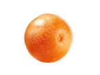 Laranja de sobremesa fresca com gotas de água