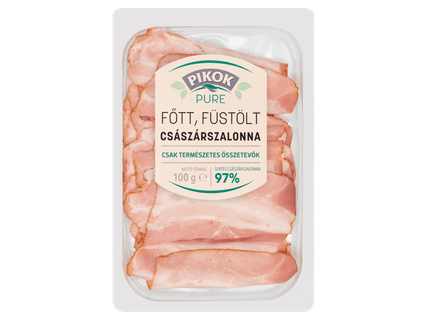 Főtt, füstölt császárszalonna