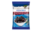 Olives noires entières séchées Eridanus, 250 g.