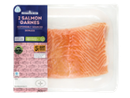 Lighthouse Bay 2 Skinless Salmon Darnes in packaging, responsibly sourced and high in protein.