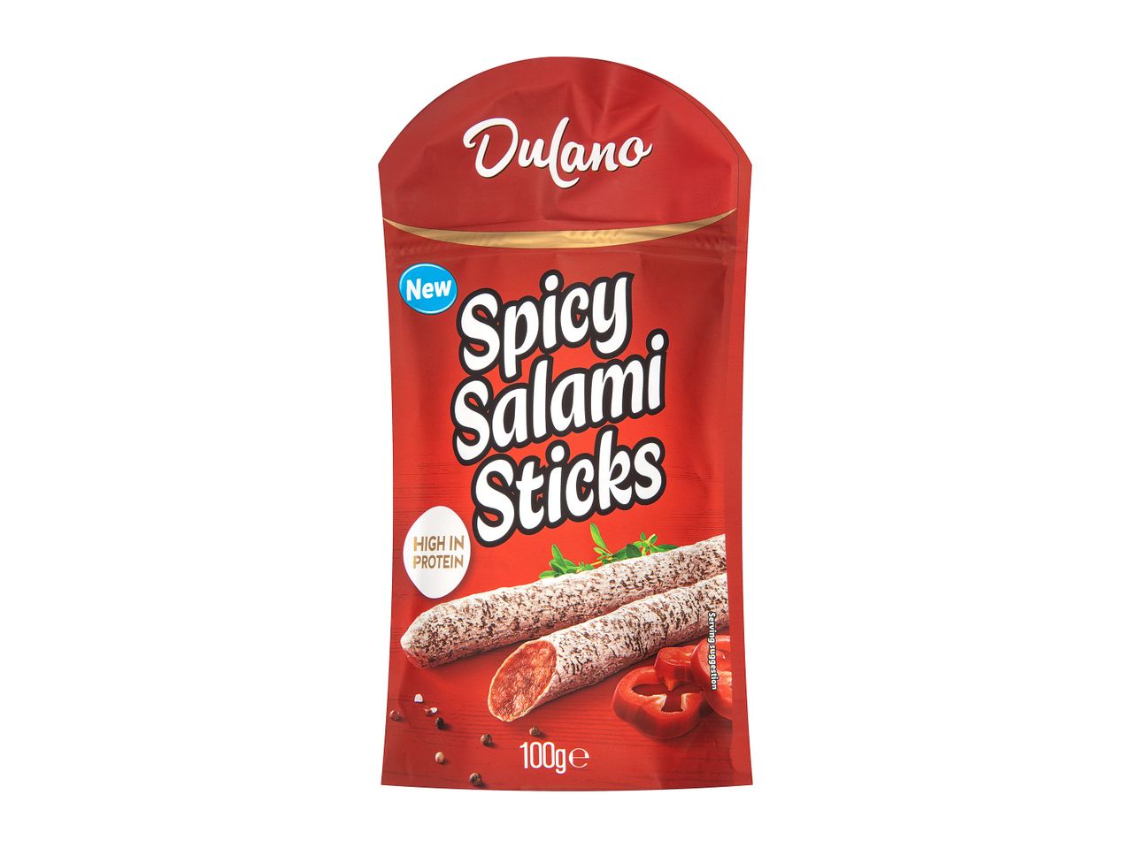 Dulano Spicy Salami Snacking Sticks