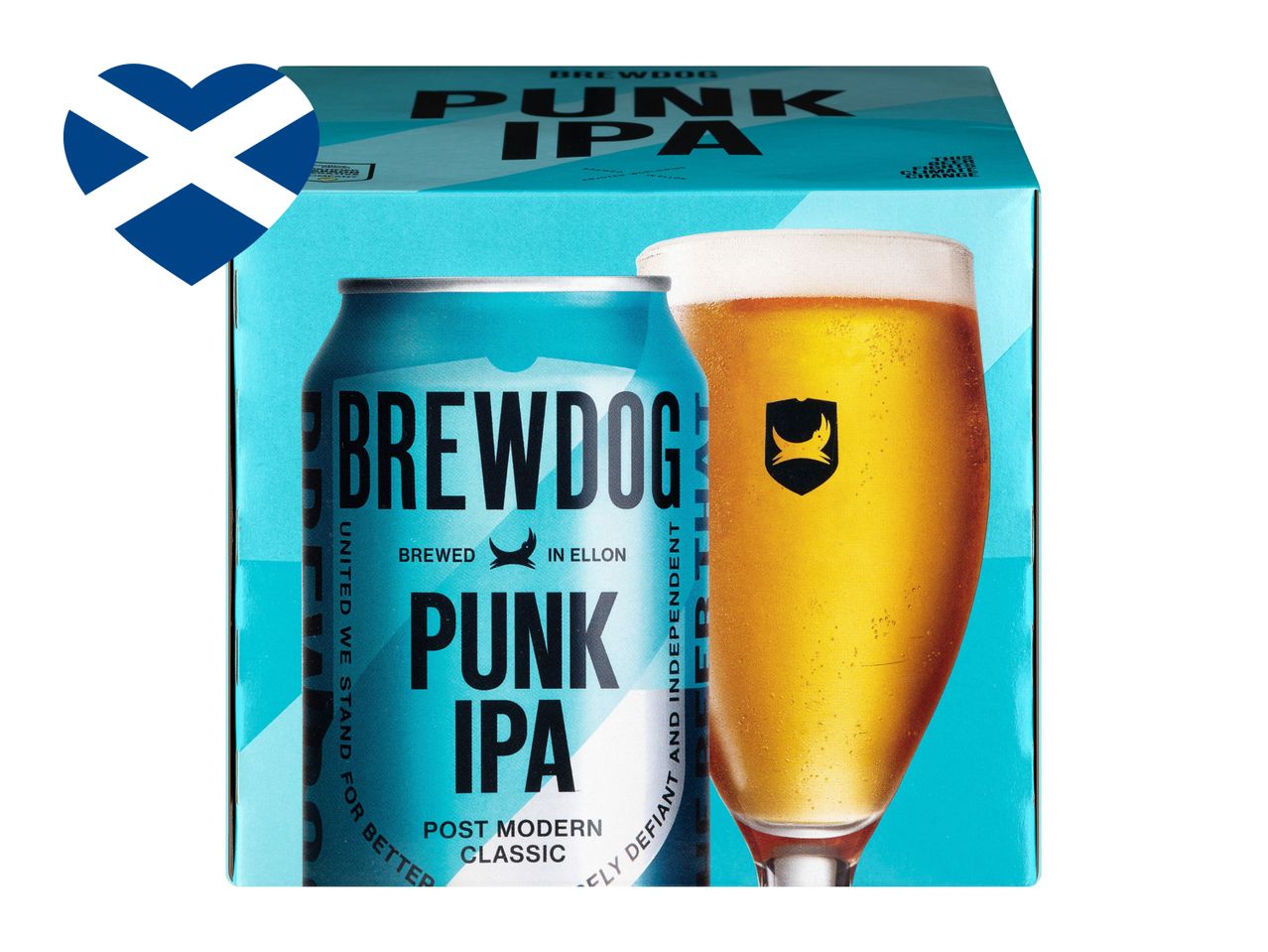 BrewDog Punk IPA beer.